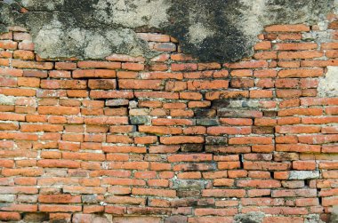 Kahverengi tuğla duvar