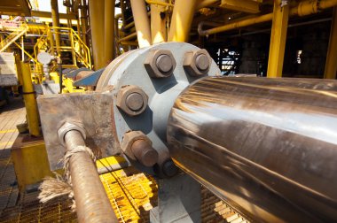 Petrol ve doğal gaz boru iş offshore sanayi