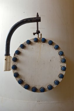 Davit kol basınç gemide