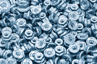 Özel endüstriyel fındık yığını. İnşaat cevizi üretimi kavramları.. 