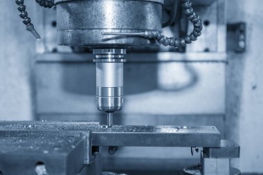 CNC değirmen makinesi, küf parçalarını sert bir top değirmeni aracıyla kesiyor. Yüksek hassasiyetli kalıp ve makine merkezi tarafından üretilen konsept.. 