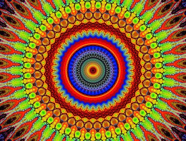 Geçmişi. Soyut. Desen. Doku. Çizim. Eşsiz kaleydoskop tasarımı. Soyut kaleydoskop arkaplanı. Çok güzel çok renkli kaleydoskop dokusu. dijital soyut desen