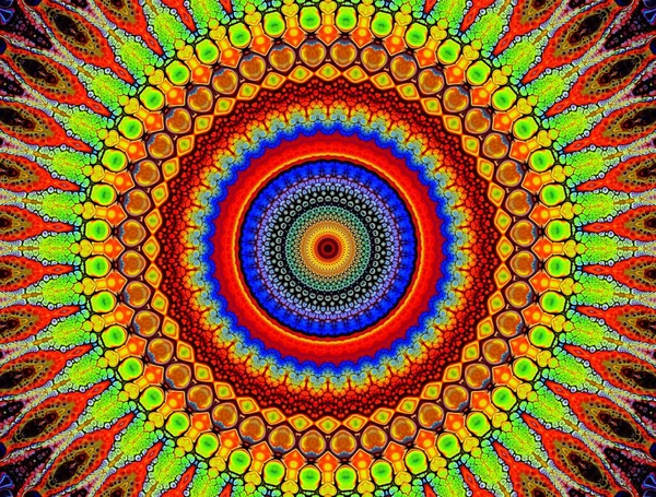 Hintergrund Abstrakt Muster Textur Illustration Einzigartiges Kaleidoskop Design Abstrakter Kaleidoskop — Stockfoto