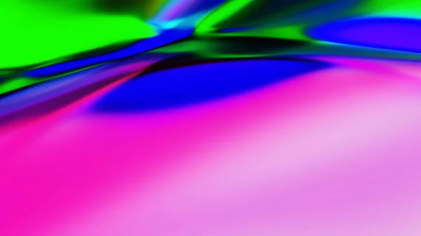 摘要彩色背景梯度 全息图摘要 彩虹背景 抽象模糊梯度背景 流体梯度决定组成 流体五彩斑斓液体3D背景 — 图库照片