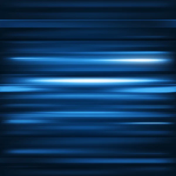 Fundo abstrato. Movimento azul linhas horizontais. Vector techno —  Vetores de Stock