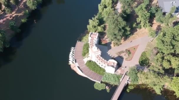 Ünlü Popüler Tekne Istasyonu Mimarisi Kryvyi Rih Ukrayna Daki Güzel — Stok video