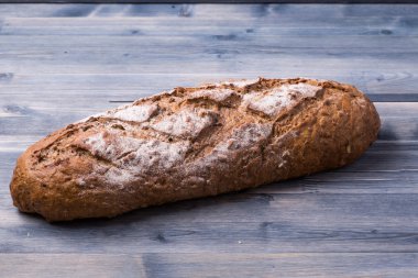 fırında rustik ekmek