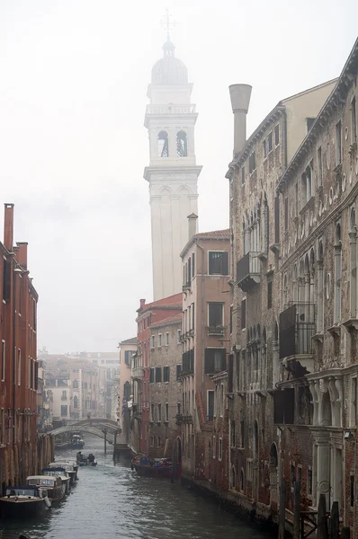 Misty zima Venice — Zdjęcie stockowe