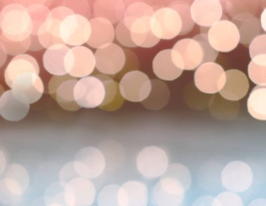 Pembe bulanık bokeh ile şenlikli arka plan