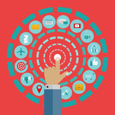 Satır etkileşim vektör kavramı üzerinde