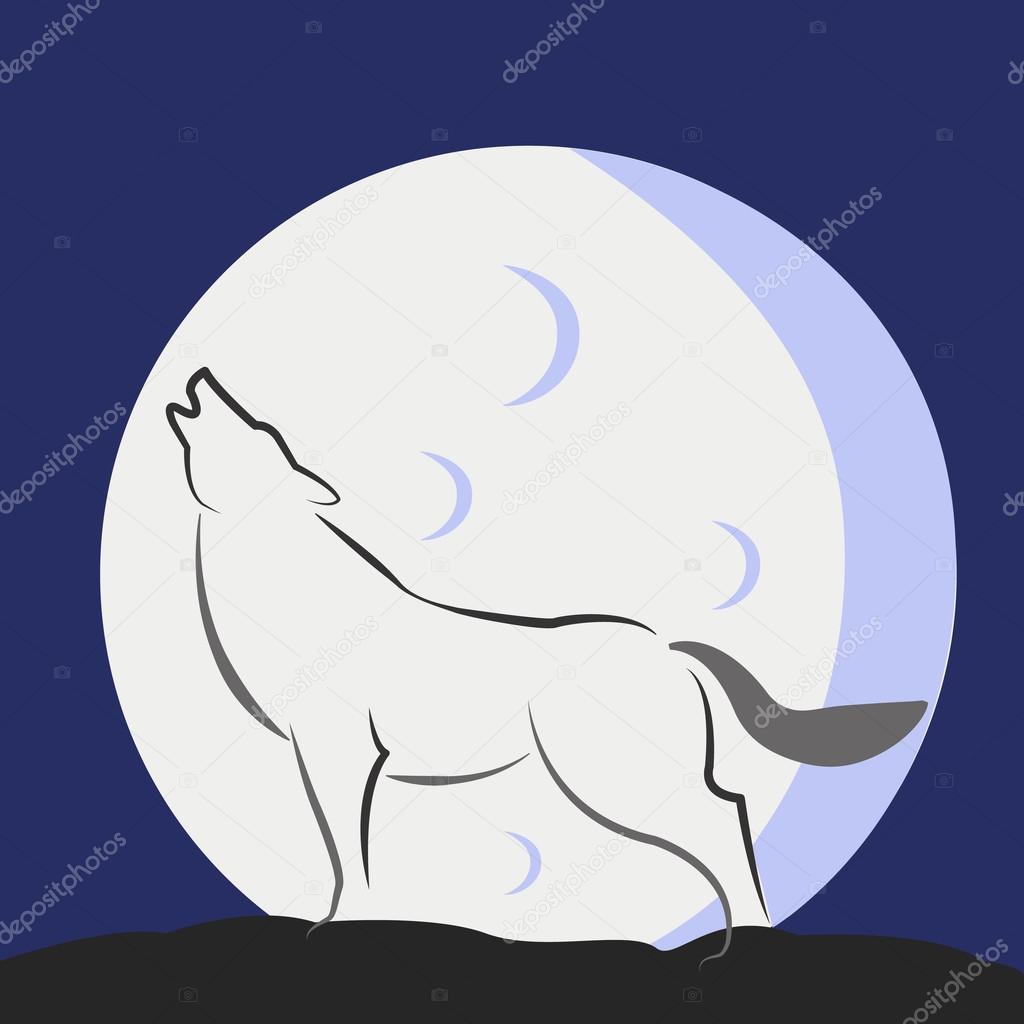 すべての動物の画像 最高の狼 イラスト 遠吠え