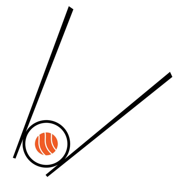 Vektorové logo designu Sushi — Stockový vektor