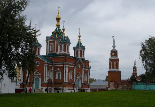 Kolomna Rússia Setembro 2021 Catedral Exaltação Santa Cruz Senhor — Fotografia de Stock