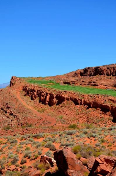 Trou Signature Sand Hollow Ouragan Utah — Photo