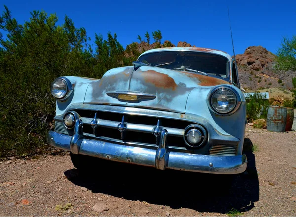 Abandoned Vintage Vehicle Nevada Ghost Town Royalty Free Stock Images