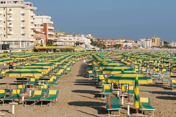 Rimini plage, Italie — Photo