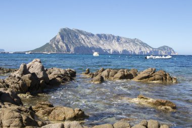 Görünümünü Tavolara, Sardunya, İtalya