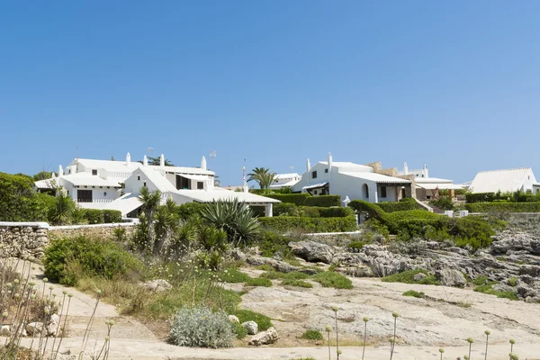 Beyaz Villa, Menorca, İspanya — Stok fotoğraf