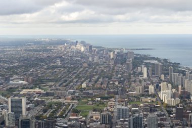 Manzaralı Chicago, ABD