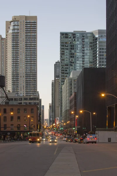 Street, Chicago, Amerikai Egyesült Államok — Stock Fotó