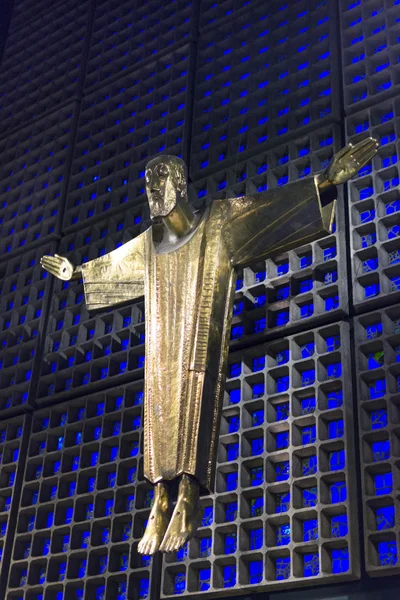 Kaiser kyrkan i Berlin — Stockfoto