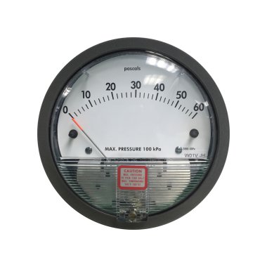 Isolated air pressure gauge clipart