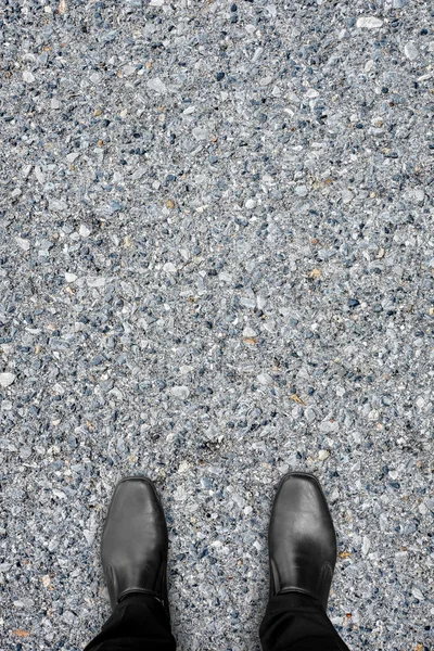 Asphalt concrete floor texture — Stock Photo, Image