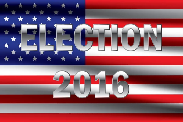 美国选举 2016年背景 — 图库照片