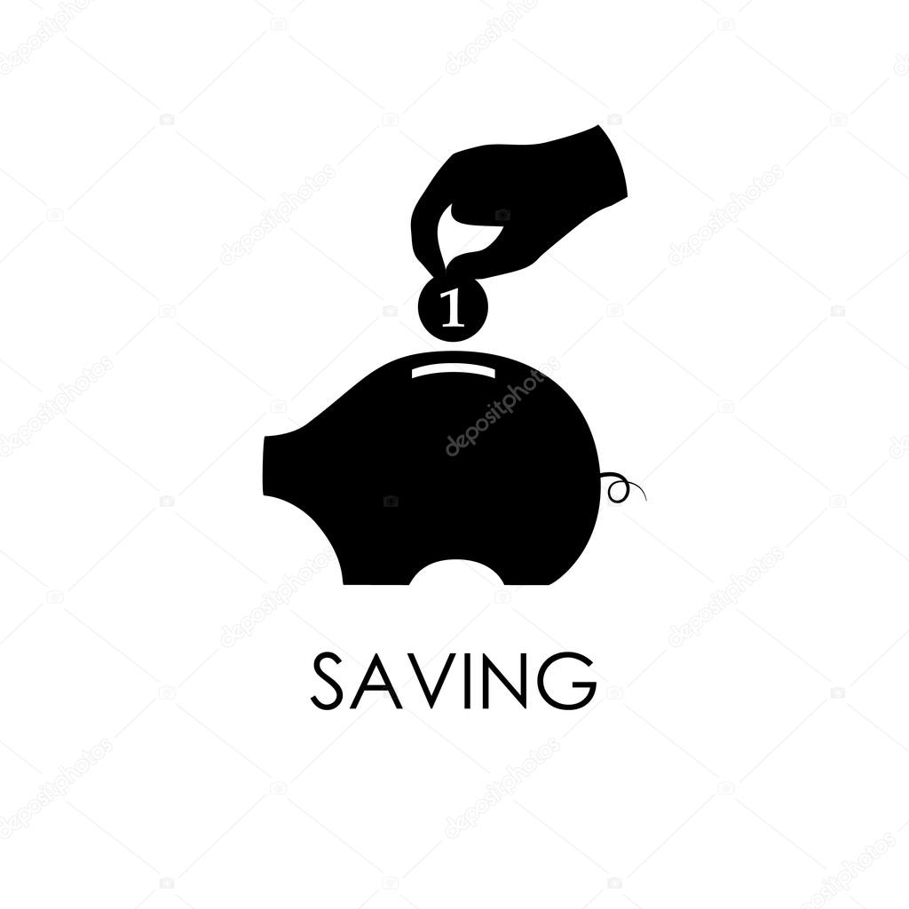 Vector: money saving logos | Money saving logo — Stock Vector © mantinov #114903310