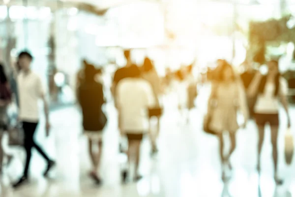 Abstrakte Unschärfen beim Gehen — Stockfoto