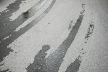 Arka plan olarak asfalt beton doku