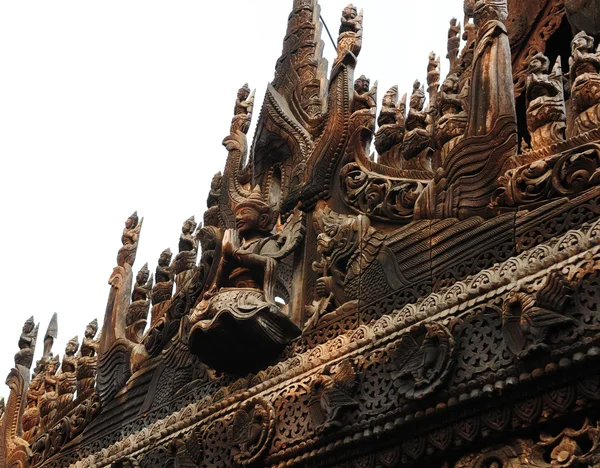 Barmský sochařství — Stock fotografie