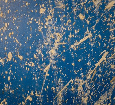 Kirli kullanılan plastik varil arka plan