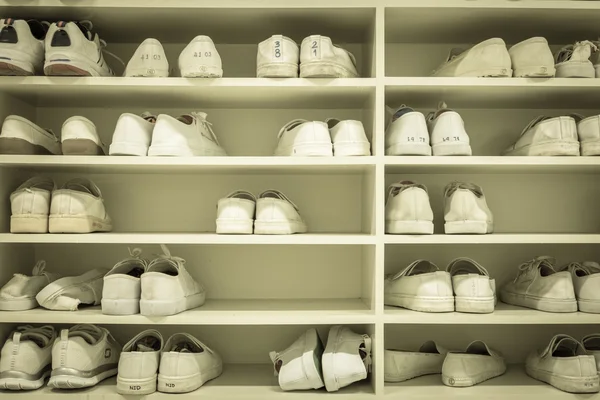 Schoenen rek — Stockfoto