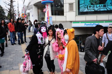 Harajuku, Kyoto cosplay