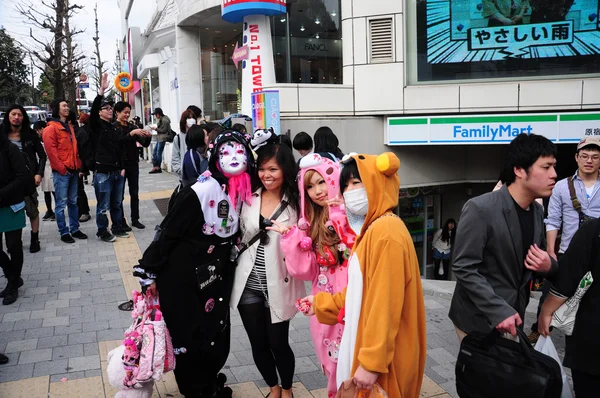 Cosplay v Harajuku, Kyoto — Stock fotografie