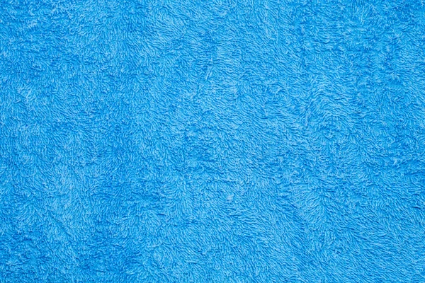 Blue towel texture — Stock Photo, Image