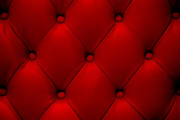 Red leather sofa texture Stock Photo