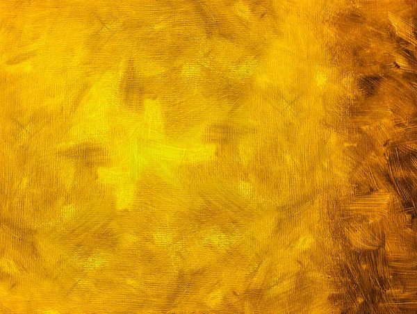 Pincel Acrílico Amarillo Acuarela Colorida Abstracta Sobre Papel Textura Fondo —  Fotos de Stock