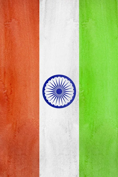 Прапор Індії Серпня День Незалежності — стокове фото