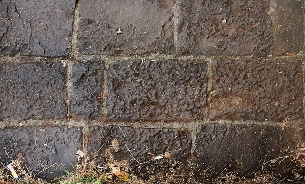 Pedra Bloco Quadrado Chão Com Excelente Unidade Que Mais Escura — Fotografia de Stock
