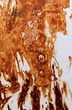 Kağıt kaplama arkaplan dokusuna sarı soyut yağ mürekkebi