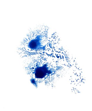 Kağıt kaplama arkaplan dokusunda soyut mavi yağ mürekkebi