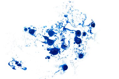 Kağıt kaplama arkaplan dokusunda soyut mavi yağ mürekkebi