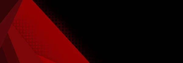 Чёрный Красный Абстрактный Геометрический Красный Фон — стоковое фото