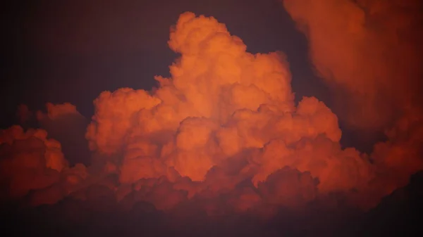 Nubes Rojas Atardecer —  Fotos de Stock