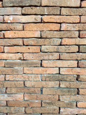 ev dekorasyonu için kırmızı tuğlalar