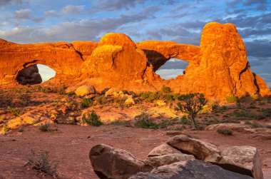 Arches Ulusal Parkı, Desert Sunset