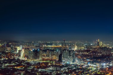 Seoul city scape geceleri