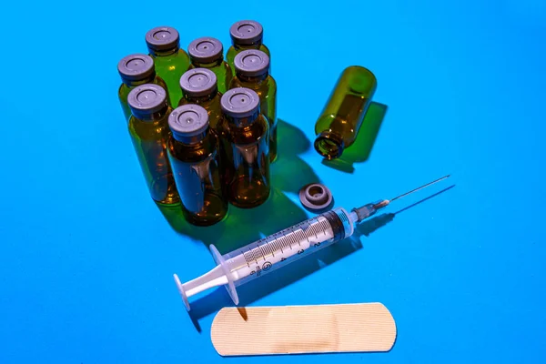 Vaccination mot virus — Stockfoto